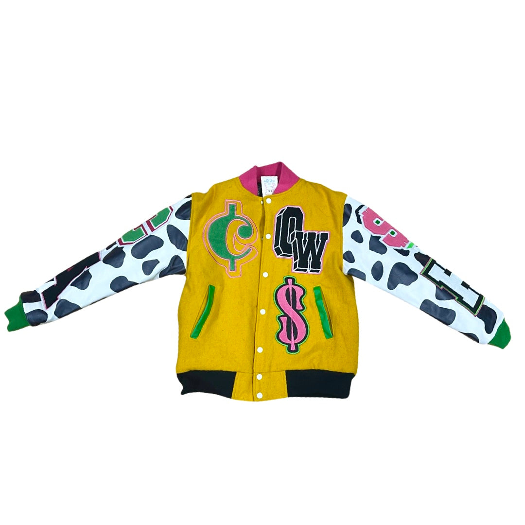 Cash Cow Clothes Varsity Jacket