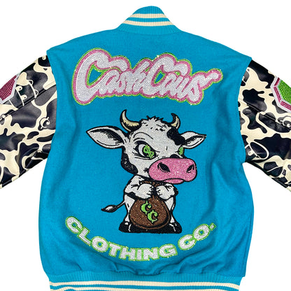 Cash Cow Clothes Store 1yr Anniversary Varsity Jacket