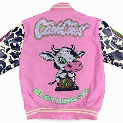 Cash Cow Clothes Store 1yr Anniversary Varsity Jacket