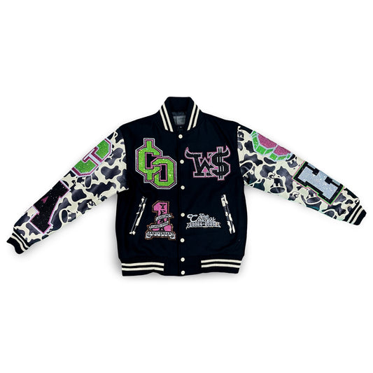 Cash Cow Clothes Store 1yr Anniversary Varsity Jacket