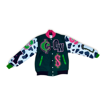 Cash Cow Clothes Varsity Jacket