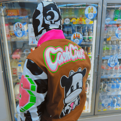 Cash Cow Clothes Varsity Jacket